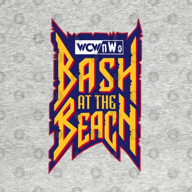 WCW Bash At The Beach by Authentic Vintage Designs